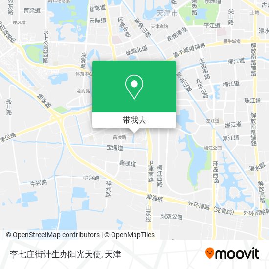 李七庄街计生办阳光天使地图