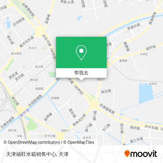 天津福旺水箱销售中心地图