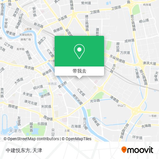 中建悦东方地图