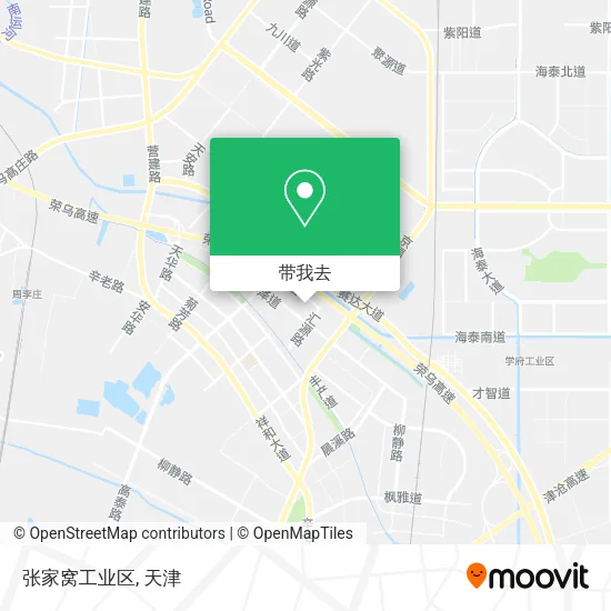 张家窝工业区地图