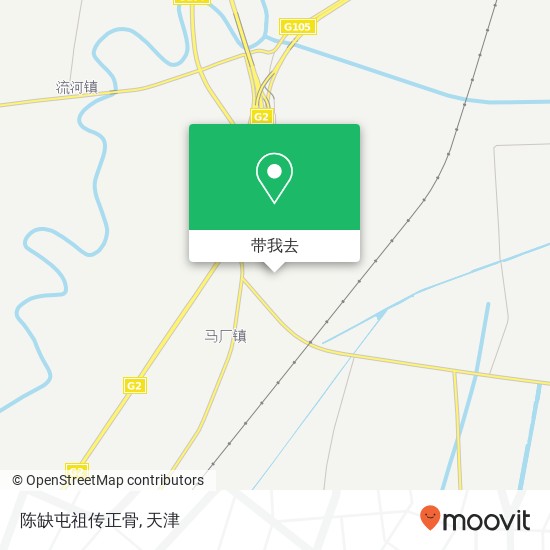 陈缺屯祖传正骨地图