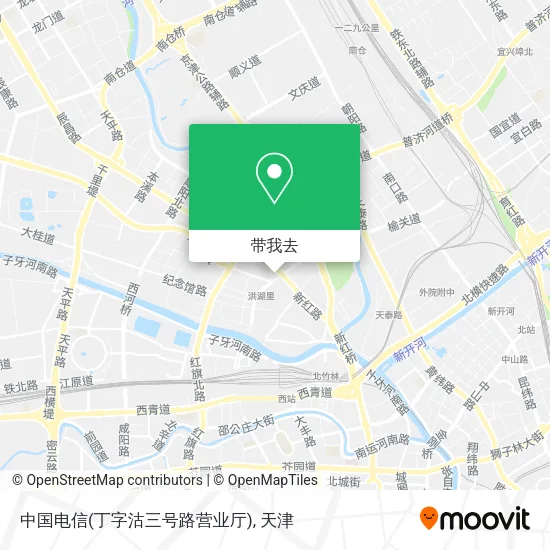 中国电信(丁字沽三号路营业厅)地图