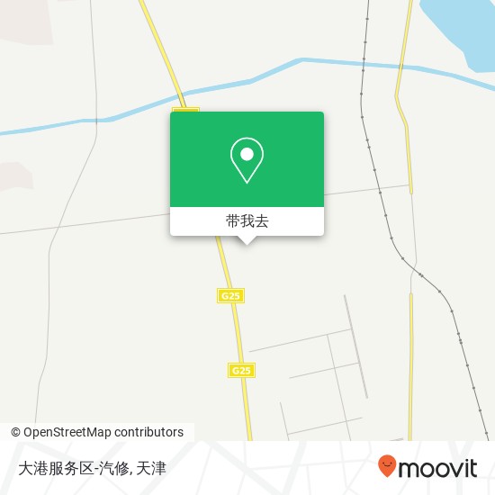 大港服务区-汽修地图