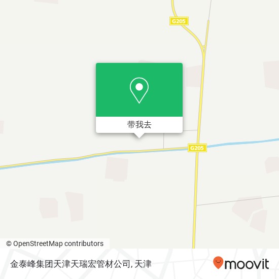 金泰峰集团天津天瑞宏管材公司地图