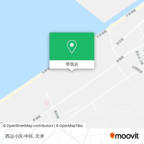 西运小区-中区地图