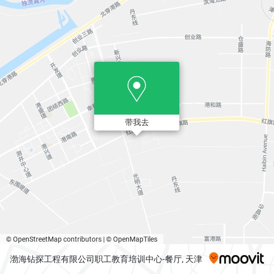 渤海钻探工程有限公司职工教育培训中心-餐厅地图