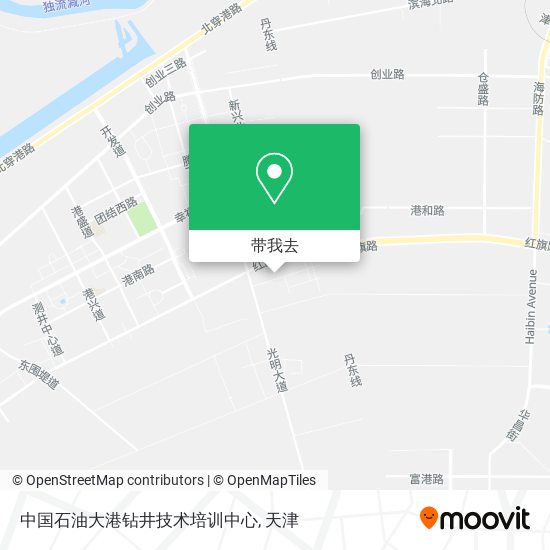 中国石油大港钻井技术培训中心地图