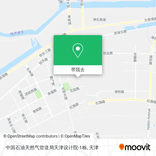 中国石油天然气管道局天津设计院-1栋地图