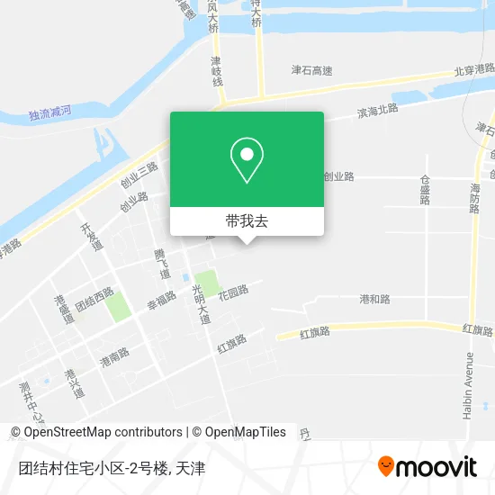 团结村住宅小区-2号楼地图