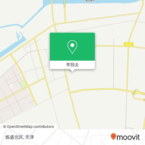炼盛北区地图