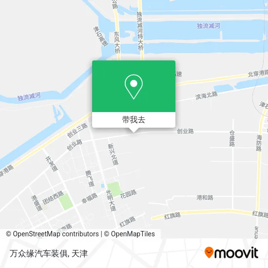 万众缘汽车装俱地图