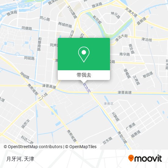 月牙河地图