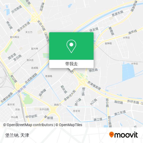 堡兰钠地图