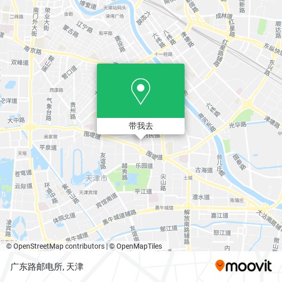 广东路邮电所地图
