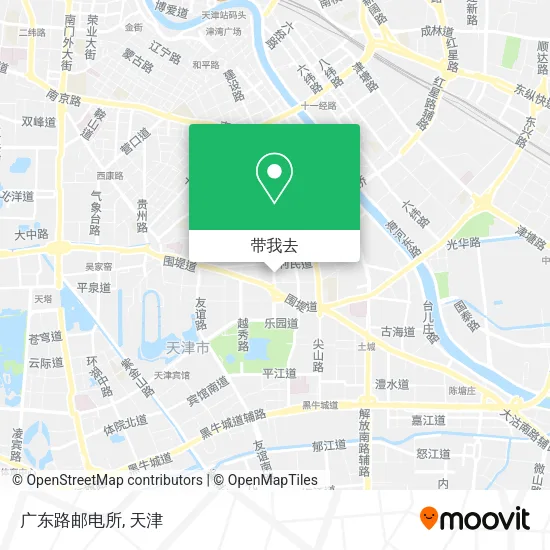 广东路邮电所地图