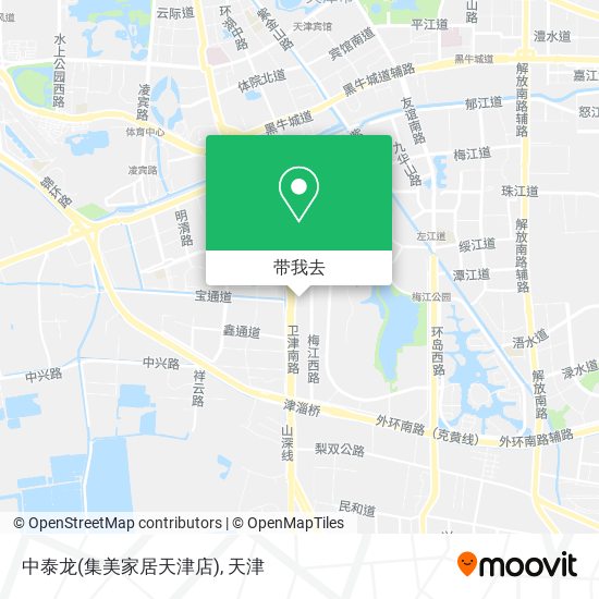 中泰龙(集美家居天津店)地图