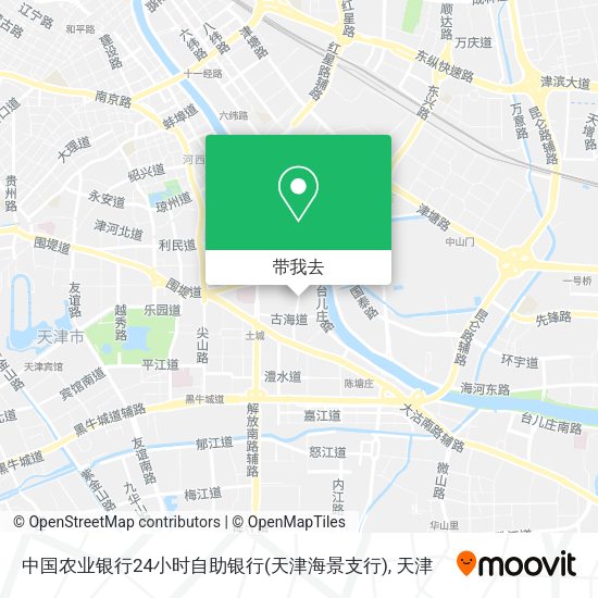 中国农业银行24小时自助银行(天津海景支行)地图