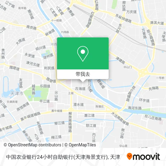 中国农业银行24小时自助银行(天津海景支行)地图