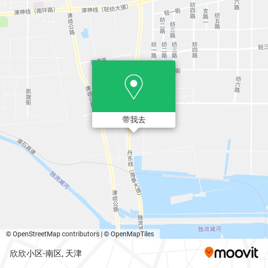 欣欣小区-南区地图