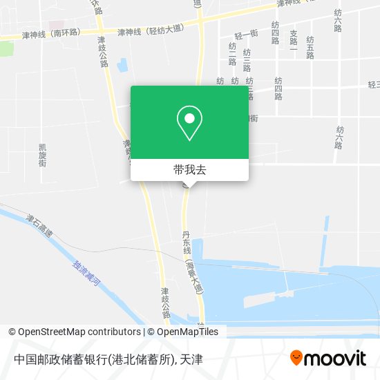 中国邮政储蓄银行(港北储蓄所)地图