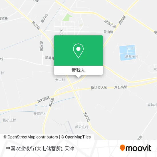中国农业银行(大屯储蓄所)地图