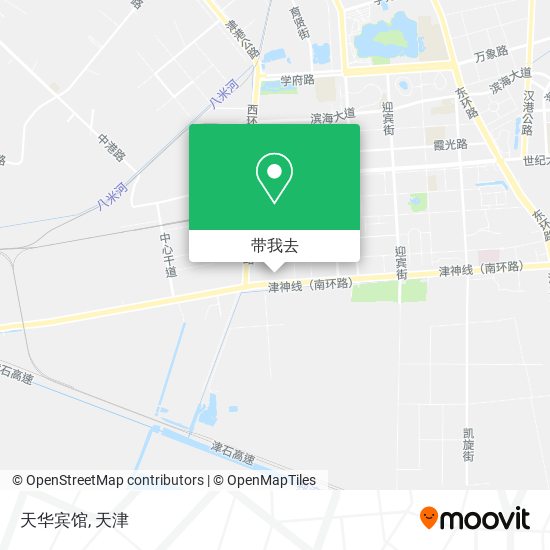天华宾馆地图