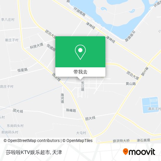 莎啦啦KTV娱乐超市地图