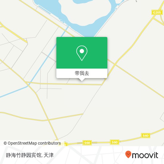 静海竹静园宾馆地图
