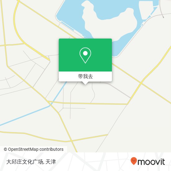 大邱庄文化广场地图