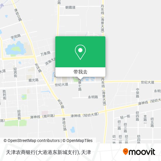 天津农商银行(大港港东新城支行)地图