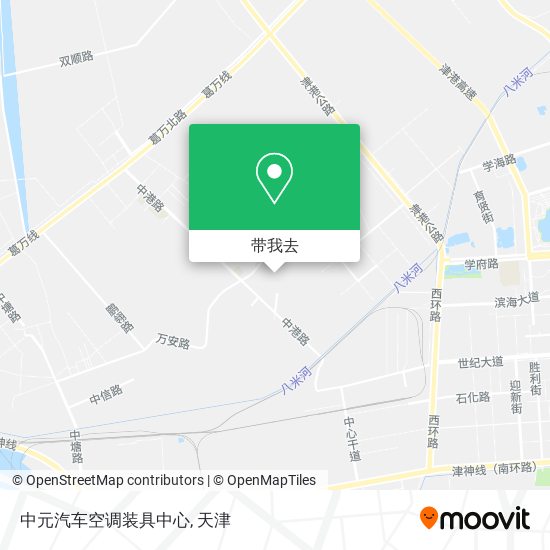 中元汽车空调装具中心地图