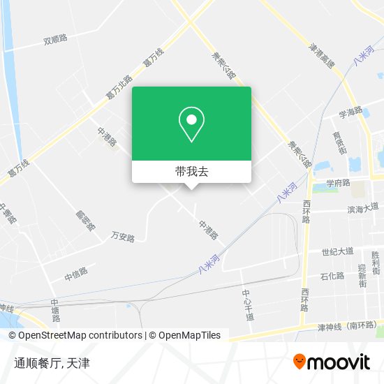 通顺餐厅地图