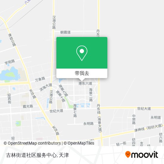 古林街道社区服务中心地图