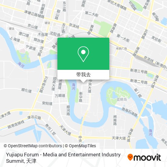 Yujiapu Forum - Media and Entertainment Industry Summit地图