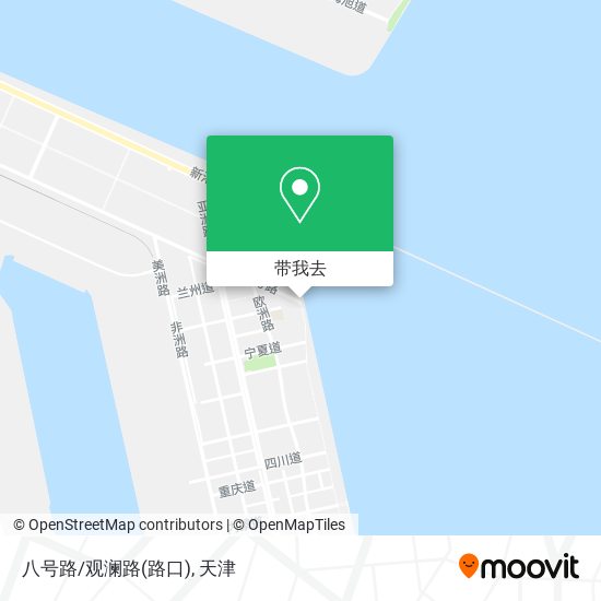 八号路/观澜路(路口)地图