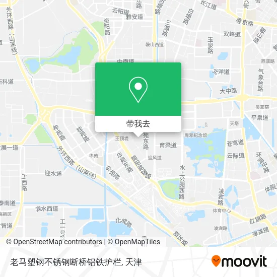 老马塑钢不锈钢断桥铝铁护栏地图