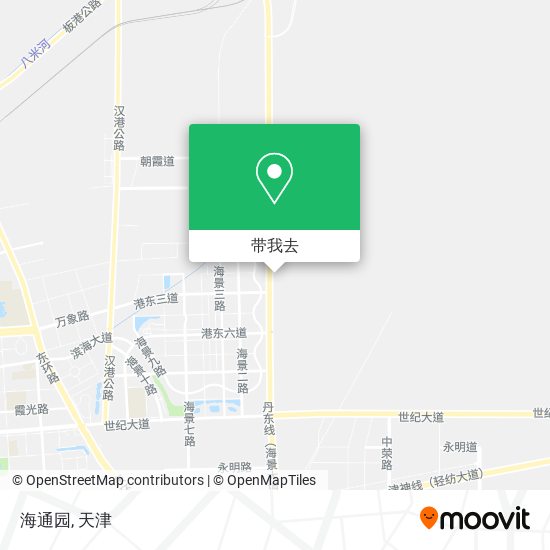 海通园地图