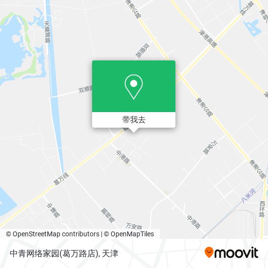 中青网络家园(葛万路店)地图