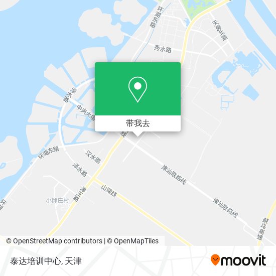 泰达培训中心地图