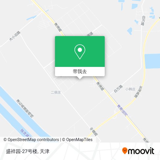 盛祥园-27号楼地图