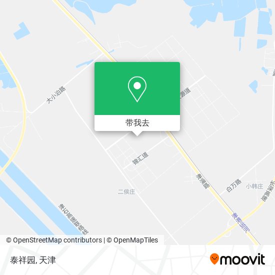 泰祥园地图