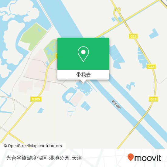 光合谷旅游度假区-湿地公园地图