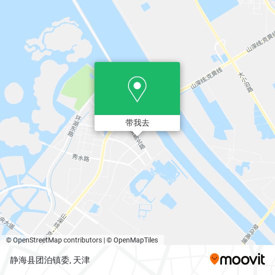 静海县团泊镇委地图