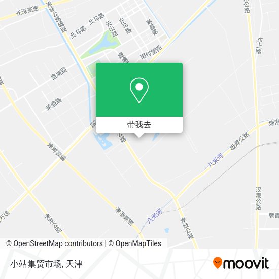 小站集贸市场地图