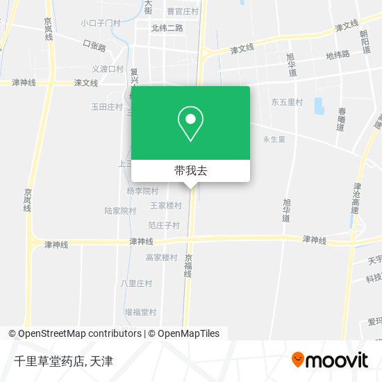 千里草堂药店地图
