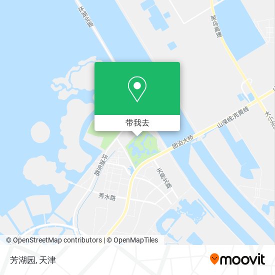 芳湖园地图
