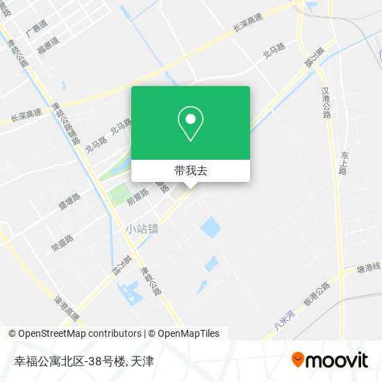 幸福公寓北区-38号楼地图