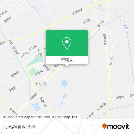 小站稻香园地图