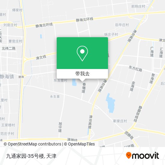 九通家园-35号楼地图