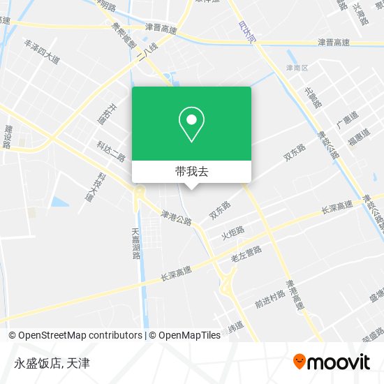永盛饭店地图